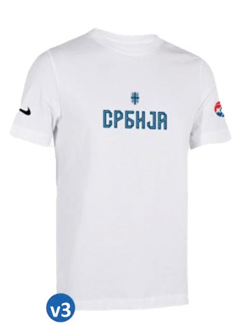 Majica bela Srbija - V3